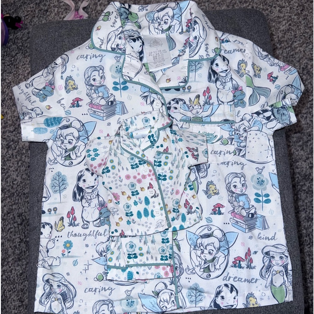 Disney Animators' Collection Pajama Shirt for toddler Size 3T